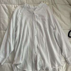 Aerie cover up/flannel